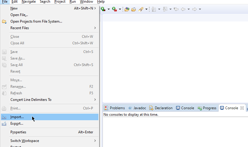 Importer un projet depuis GitHub ou GitLab via Eclipse en mode SSH
