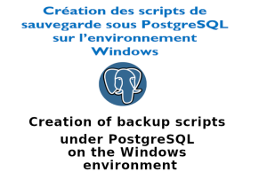 Sauvegarder automatiquement une base de données avec l’outil pg_dump
